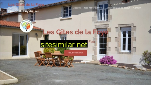 gitesdelafoye.fr alternative sites