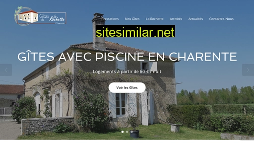 gitesdelarochette.fr alternative sites
