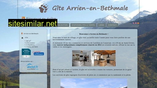 gite-arrien-bethmale.fr alternative sites