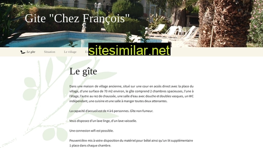 gitechezfrancois.fr alternative sites