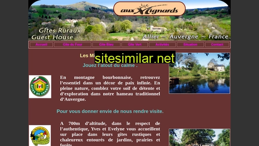 gitelesmignards.fr alternative sites