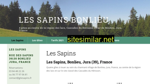 gitesapins.fr alternative sites