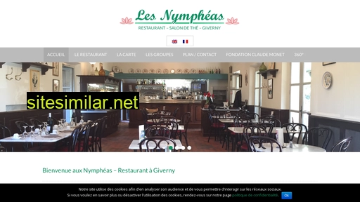 giverny-restaurant-nympheas.fr alternative sites
