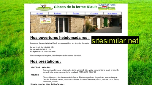 glacedelafermeriault.fr alternative sites