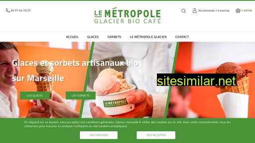 glaces-marseille.fr alternative sites