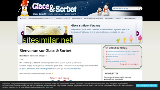 glace-sorbet.fr alternative sites