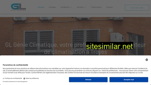 glgenieclimatique.fr alternative sites