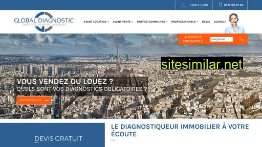 globaldiagnostic.fr alternative sites