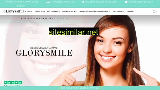 glorysmile.fr alternative sites