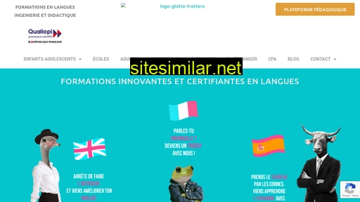 glotte-trotters.fr alternative sites