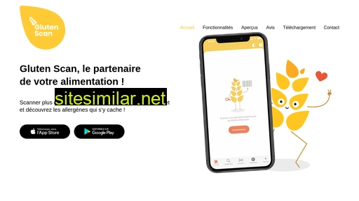 glutenscan.fr alternative sites