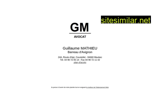 gm-avocat.fr alternative sites