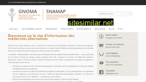 gnoma-snamap.fr alternative sites