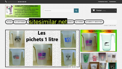 gobelets-personnalises.fr alternative sites
