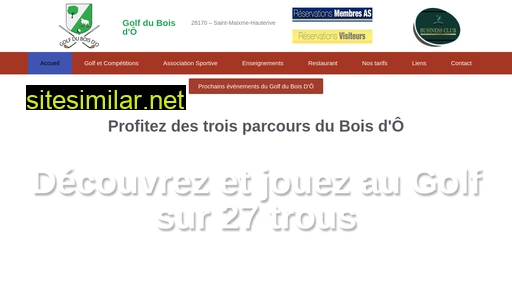 golf-bois-do.fr alternative sites