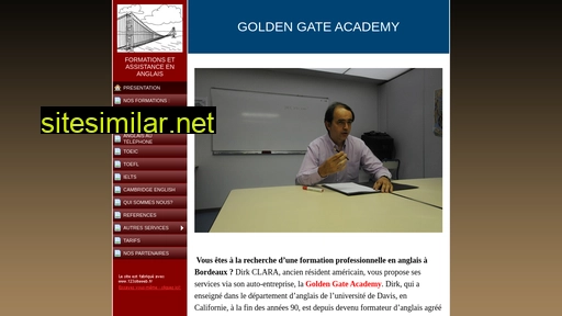 goldengateacademy.fr alternative sites