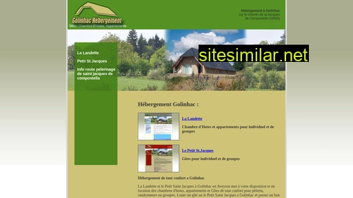 golinhac-hebergement.fr alternative sites