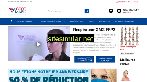 goodmask.fr alternative sites