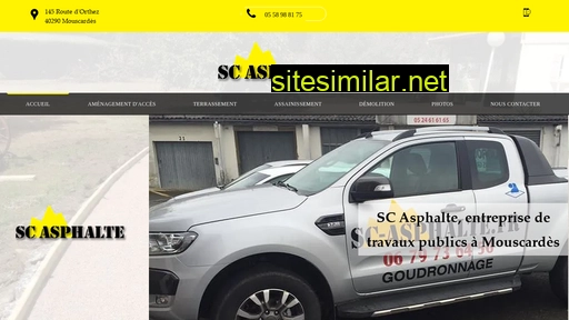 goudronnage-landes-sc-asphalte.fr alternative sites
