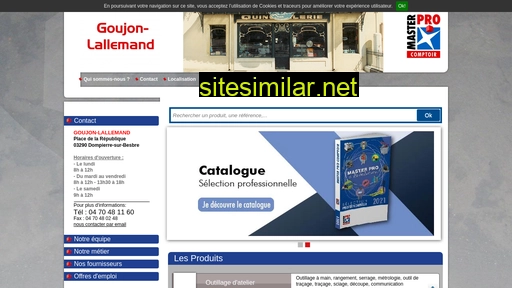 goujon-lallemand.fr alternative sites