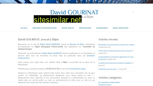 gourinat-avocat.fr alternative sites