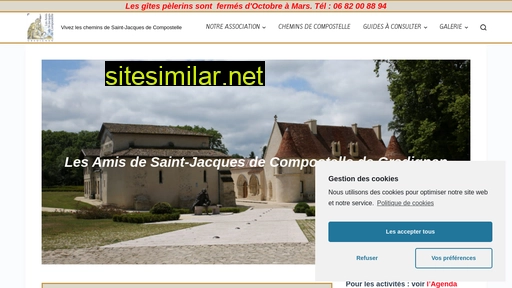 gradignan-compostelle.fr alternative sites