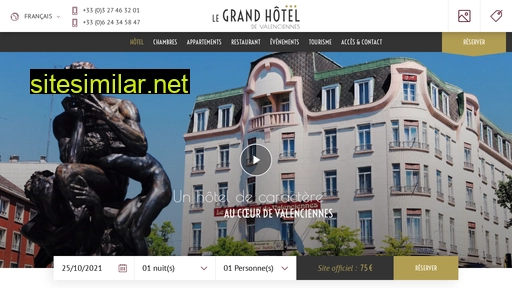 grand-hotel-de-valenciennes.fr alternative sites