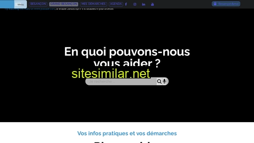 grandbesancon.fr alternative sites