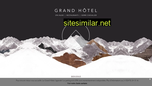 grandhotel.fr alternative sites