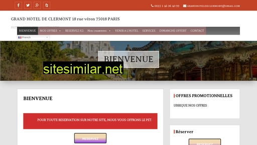 grandhoteldeclermont.fr alternative sites