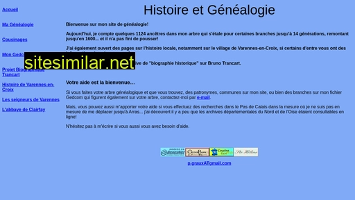 grauxenealogie.free.fr alternative sites