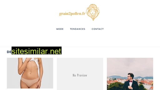 grain2pollen.fr alternative sites