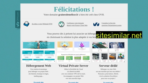 grainesdemelisse.fr alternative sites
