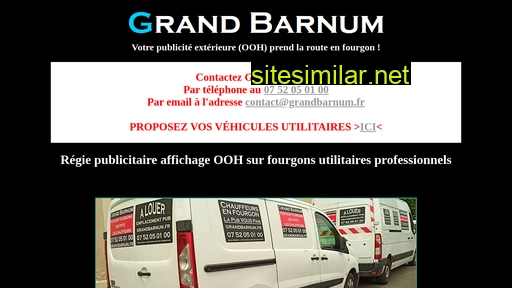 grandbarnum.fr alternative sites