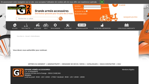 grandearmee.fr alternative sites