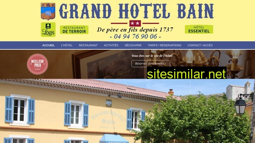 Grand-hotel-bain similar sites