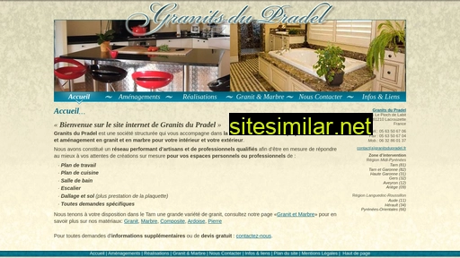 granitsdupradel.fr alternative sites