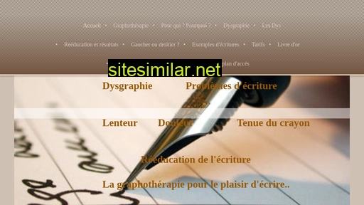 graphotherapeute-savoie.fr alternative sites