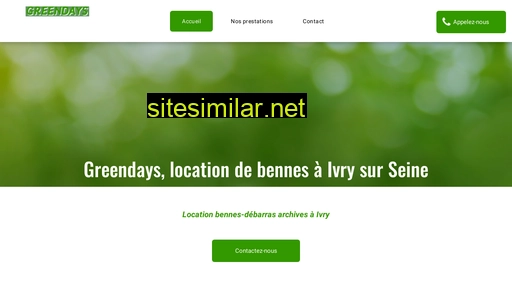 greendays.fr alternative sites