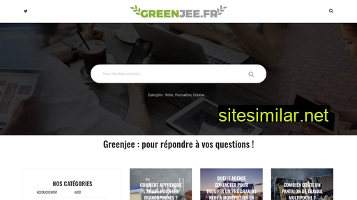greenjee.fr alternative sites