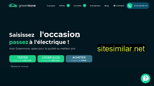 greenmove.fr alternative sites
