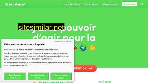 greenvoice.fr alternative sites