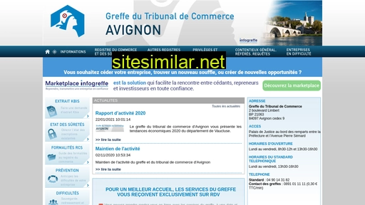 greffe-tc-avignon.fr alternative sites