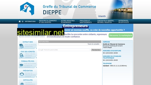 greffe-tc-dieppe.fr alternative sites