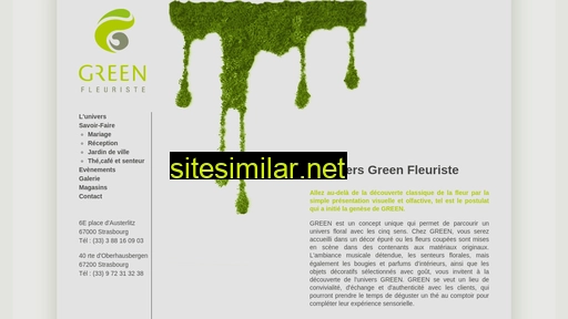 greenfleuriste.fr alternative sites
