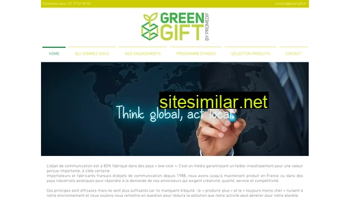 greengift.fr alternative sites