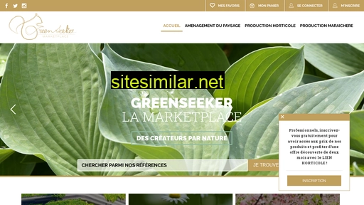 greenseeker.fr alternative sites
