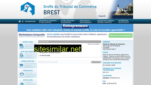 greffe-tc-brest.fr alternative sites