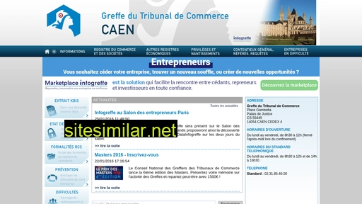 greffe-tc-caen.fr alternative sites