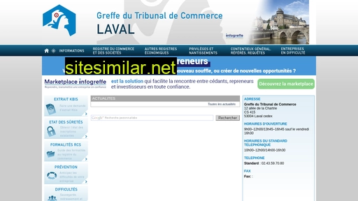 greffe-tc-laval.fr alternative sites